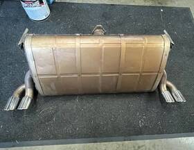 168568 Ferrari 355 5.2 Exhaust Main Silencer