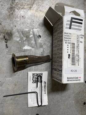 Fisch Moto Kit-25 Universal Usfs Approved Spark Arrestor Screen No Drilling Kit 25