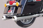 Flh-517 Bassani Xhaust Megaphone Slip-on Mufflers