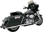 Flh-517rl Bassani Xhaust Megaphone Mufflers Harley Davidson