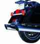 Flhtcuse4 Slant 09 Mufflers Baffles Harley Perf Slip Chrome Bassani 4