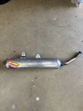 025267 Fmf Turbinecore 2.1 With Spark Arrestor Sherco Se 250/300 20-24ft Silver #tds-3