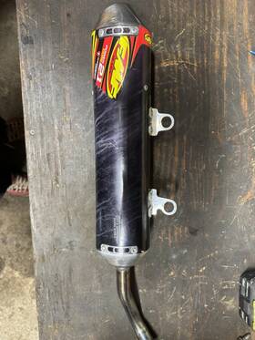 025277 Fmf Turbinecore 2.1 Silencer Exhaust For Ktm Husqvarna 150 2020-2022