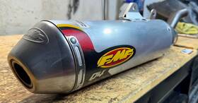 044210 Fmf Q4 Spark Arrestor Silencer Exhaust For Yamaha Yfz 450 2004-2013