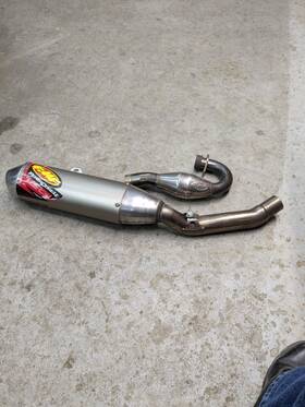 044336 Fmf 10/12/044336 Yamaha Wr250r Full System Powercore 4 And Power Bomb Used Good Condition