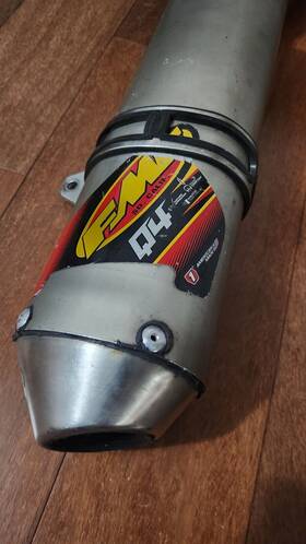 18210894 Fmf 2000 - 2008 Honda Xr650r Xr650 R Q4 Exhaust Muffler Silencer