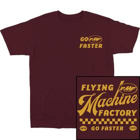 Fa25118902-mrn-l Fmf Faster T-shirt - Maroon Large