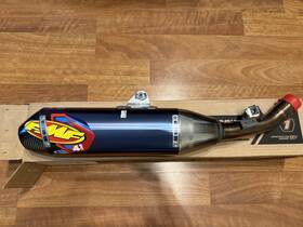 041587 Fmf Racing Factory 4.1 Rct Titanium Slip-on Crf450l/rl
