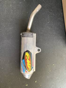 042371 Fmf Racing - Factory 4.1 Rct Slip-on Silver Anodized Titanium Muffler