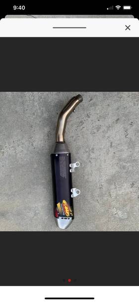 045626 Fmf Racing Husq Ktm Gas 250/350/450 Powercore 4 Hex Slip-on Exhaust Muffler