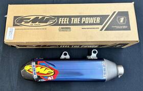 045648 Fmf Racing - Factory 4.1 Rct Slip-on Blue Anodized Carbon Fiber