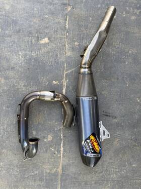 8221 Fmf Racing 2014-2017 Yamaha Yz450f Full Rct 4.1 Titanium Exhaust Muffler