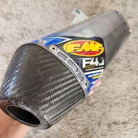841794 Fmf Racing 2013 - 2018 Suzuki Rmz250 Muffler Silencer Spark Arrester 4.1 Genuine Comp