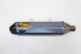 841809 Fmf Racing Ktm 250 350 450 Sx-f Fm Factor 4.1 Rct Titanium Muffler With Carbon 11-12
