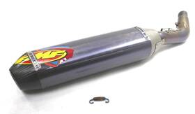 842617 Fmf Racing 2021 Ktm 450 Sxf 4.1 Ti Slip On Exhaust Pipe With Carbon Cap Used