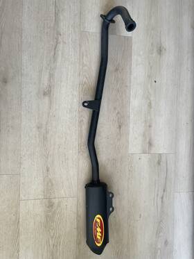 D917l0jqiv Fmf Racing Crf100 Exhaust Powder Coated Black