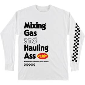 Ho24119900whtmd Fmf Racing World Famous Long-sleeve T-shirt - White Medium