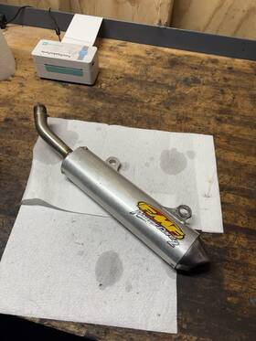 53rk Fmf Racing Mn/53rk 1997 Honda Cr 500 Turbinecore 2 Silencer 1991-2001 Cr500r Pipe