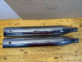 Mfl150-f5 Freedom Performance 95-16 Harley 4 Inch Slip On Mufflers Chrome Fl F5 Pair