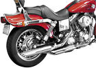 Mhd-328 Fxdc 3in Chrome Fxdi35 Slipons Fxdb Slash Fxdb- Custom Harley Fxd