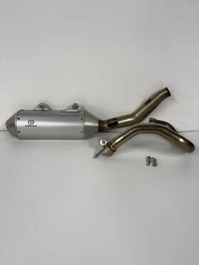 A54105379000 Gasgas 2024 Mc450f Oem Complete Exhaust Muffler Header Pipe #9560