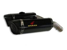 Exy-13r1-cbtc Graves Motorsports Link R1 Cat Back Slip-on Titanium Exhaust