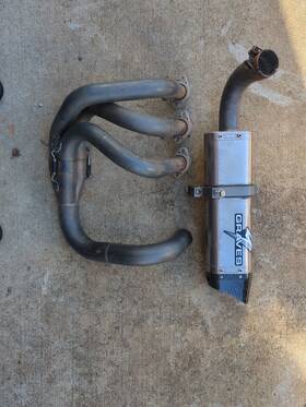 Exy-16yxz-ftt Graves Motosports Yamaha Yxz 1000r Full Titanium Exhaust 2016 - 2023