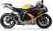 1811-1722 Gsxr600 Jardine Gp1 Brushed Steel Tubing Slipon Open-header Suzuki Gsxr750 08-09