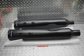 2205550 Harley-davidson 2017-later Rinehart Dbx45 Black Racing Mufflers New