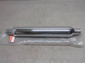 30-0189 Harley-davidson Cigar Muffler Vtwin Mfg # 24 Inch Long Never Installed #4634