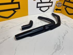 45723 Harley-davidson Oem 17-25 Touring Exhaust Header Pipe Heat Shields Black