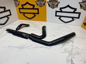 45725 Harley-davidson Oem 17-25 Touring Exhaust Header Pipe Heat Shields Black
