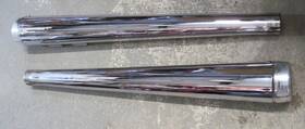 Hdmf-459525cb Harley-davidson 459525cb Ultra Glide Sharkroad Chrome Megaphone Slip On Muffler