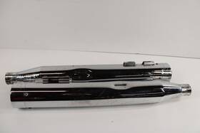 500-0162c Harley-davidson 2006 Electra Classic Touring Chrome Rinehart Slip On 4 Inch Mufflers