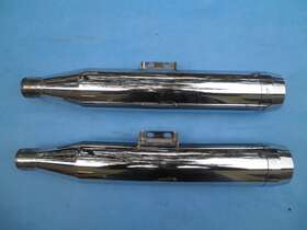 Harley-davidson 500-1200 2018-2023 Rinehart Softail 3.5 Inch Exhaust Slip On Mufflers