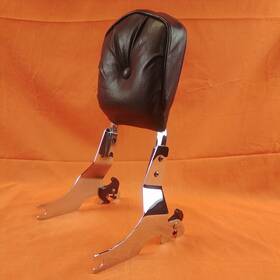 53545-95 Harley-davidson Genuine Chrome Sportster Detachable Backrest 04-up
