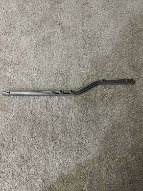 64549-84a Harley-davidson Softail Chrome Exhaust Bracket 84-94 Heritage Custom Bad Boy Springer Fl