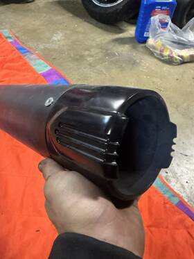 64800765a Harley-davidson Touring Screaming Eagle Slip-on Mufflers 17 And Up