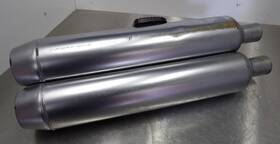 64859-08 Harley-davidson 10 Sportster Xr1200 Stock Mufflers / Exhaust Pipes Scratch