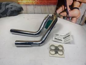 64899-99 Harley-davidson 43290 Oem Softail Shotgun Exhaust System Screamin Eagle