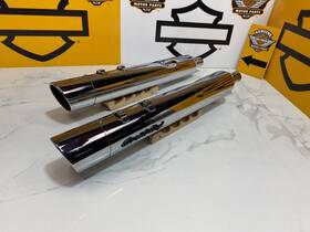 64900192 Harley-davidson 64900193/64900192 45905 Oem 95-16 Touring Chrome Screamin Eagle Mufflers