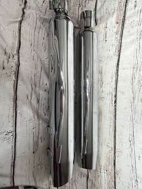 64900235b Harley-davidson 17-21 Touring Ultra Classic Oem Exhaust Slip On Muffler Silencers Pairs
