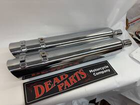 64900246b Harley-davidson Trike Free Wheeler Flrt Stock Mufflers Exhaust
