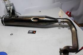 64900325 Harley-davidson 17-23 Khrome Works 4.5 Hp Plus Billet Tip Left Muffler Smoked Chrome