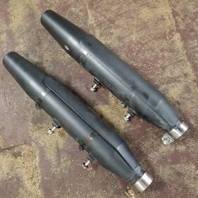 64900370a Harley-davidson 2014-22 Sportster Iron 883 Black Catalyst Muffler