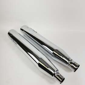 64900552a Harley-davidson 2017-23 M8 Screamin Eagle Street Cannon Performance Slip-on Mufflers 4.5 Inch