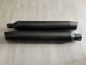 64900765b Harley Davidson 2017-2024 Street Glide Road King Electra Mufflers Black