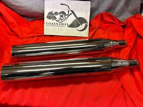 64901186 Harley-davidson Genuine 18-23 Softail Street Bob Slip On Mufflers