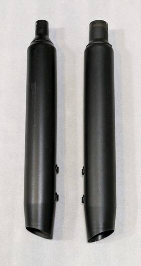 64901315 Harley-davidson Oem Touring Road Street Glide 2024 M8 Slip-on Mufflers Black