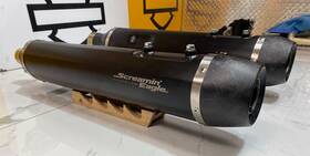 64901355 Harley-davidson 64901354 46483 Oem Cvo 17-25 Touring M8 Titanium Screaming Eagle Exhaust Mufflers